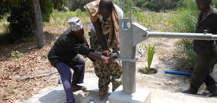 Water voor mensen in Kenia