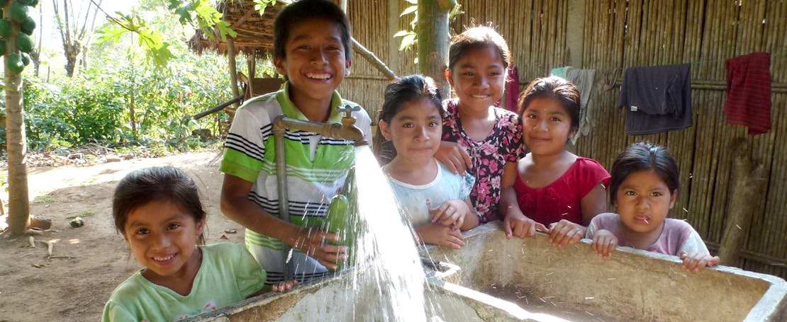Kinderen in Guatemala.