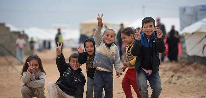 Vluchtelingen in Syrië