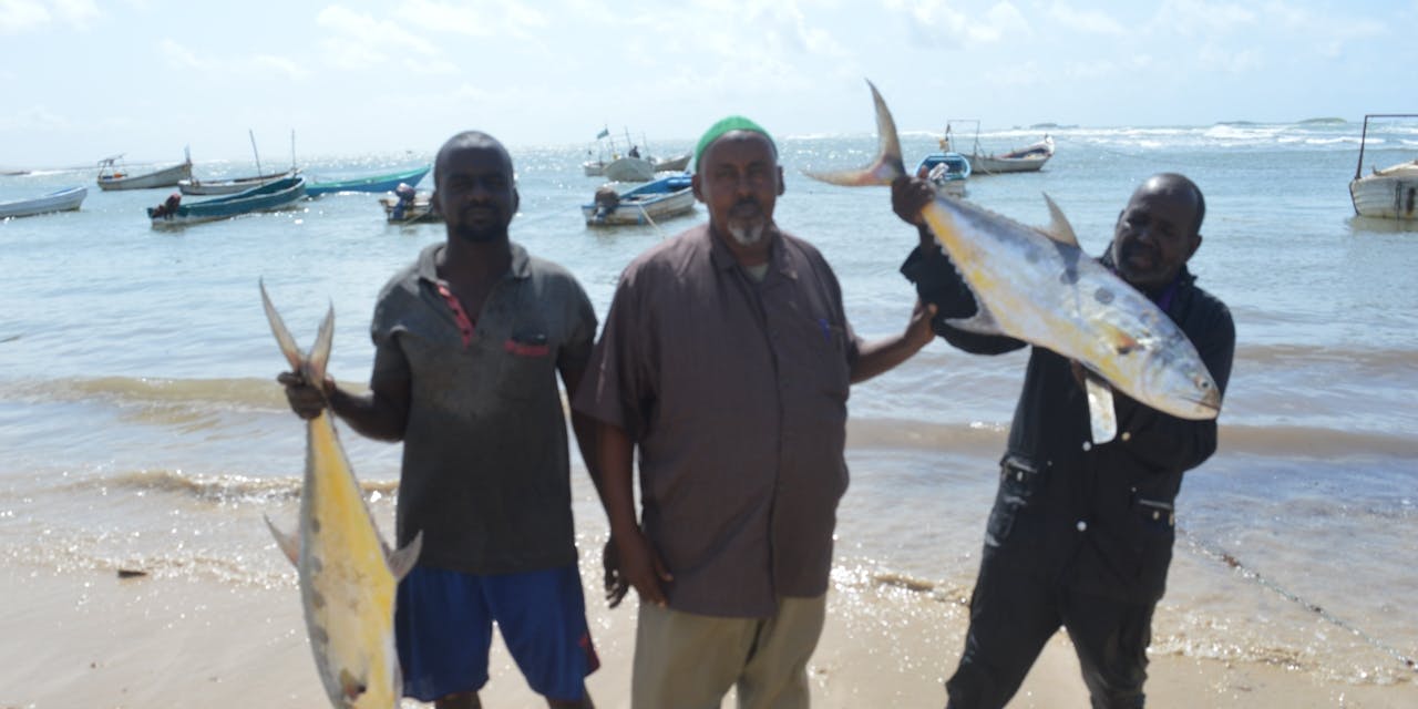 Steun 50 vissers in Somalië