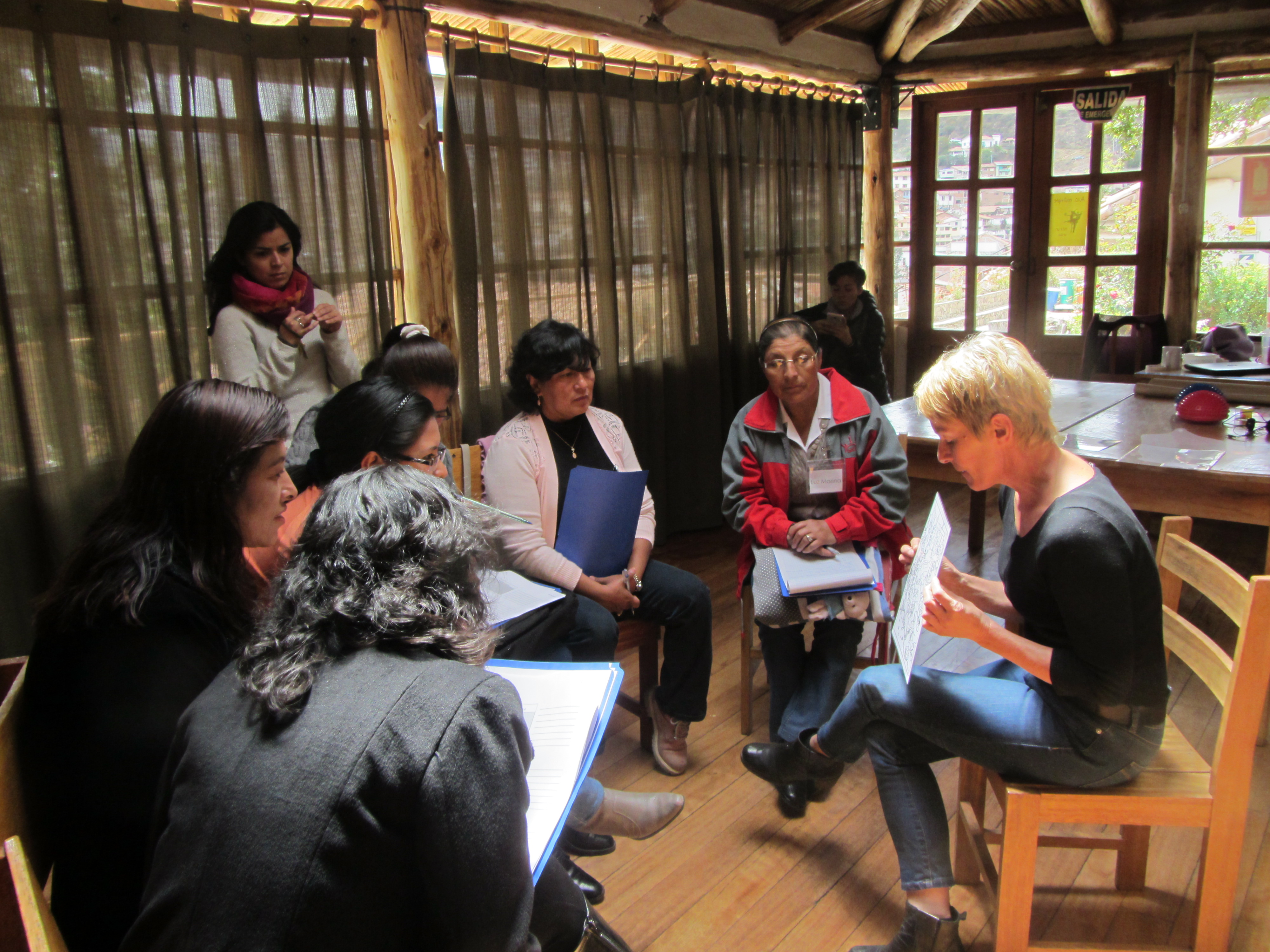 Centrum voor autisme in Peru.