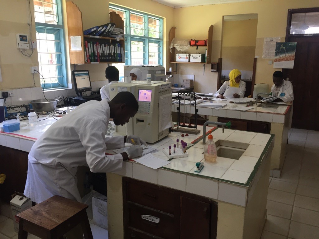 Het laboratorium is na cycloon Idai ook weer volledig operationeel.