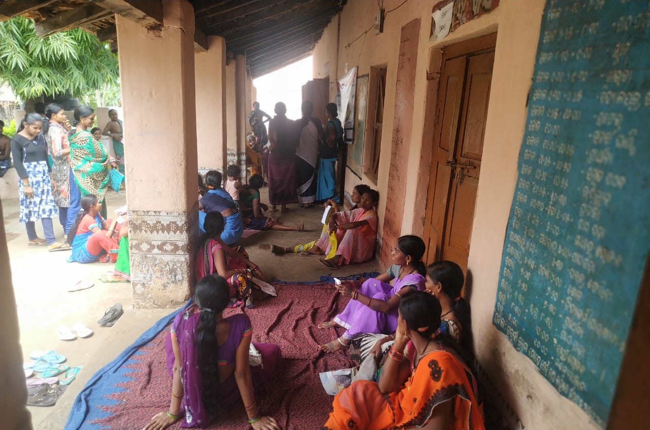 Een polikliniek voor de allerarmsten in India.