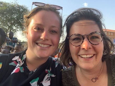 Marit van Liere en Imke Straaten