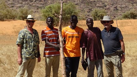 Rob (l) en Saidou (m)