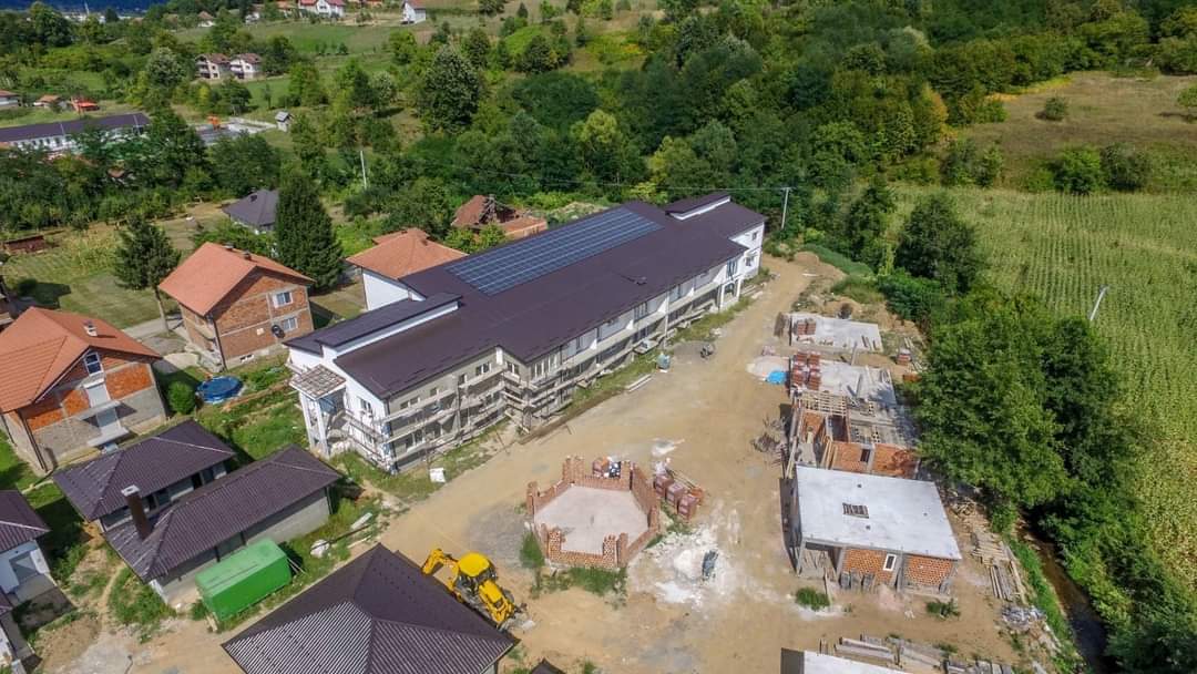 Een zorgcentrum voor ouderen in Srebrenica.