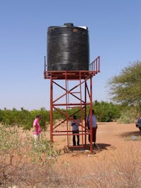 Waterput in Kenia