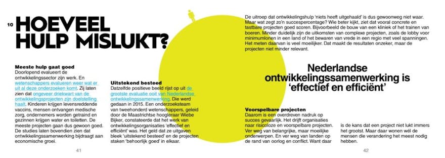 Hoeveel hulp mislukt?