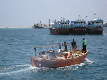 Vissers in Somalië